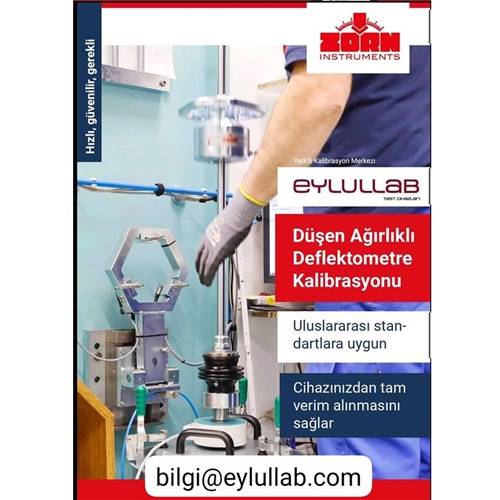 LWD (Light Weight Deflectometer) Calibration at Eylullab